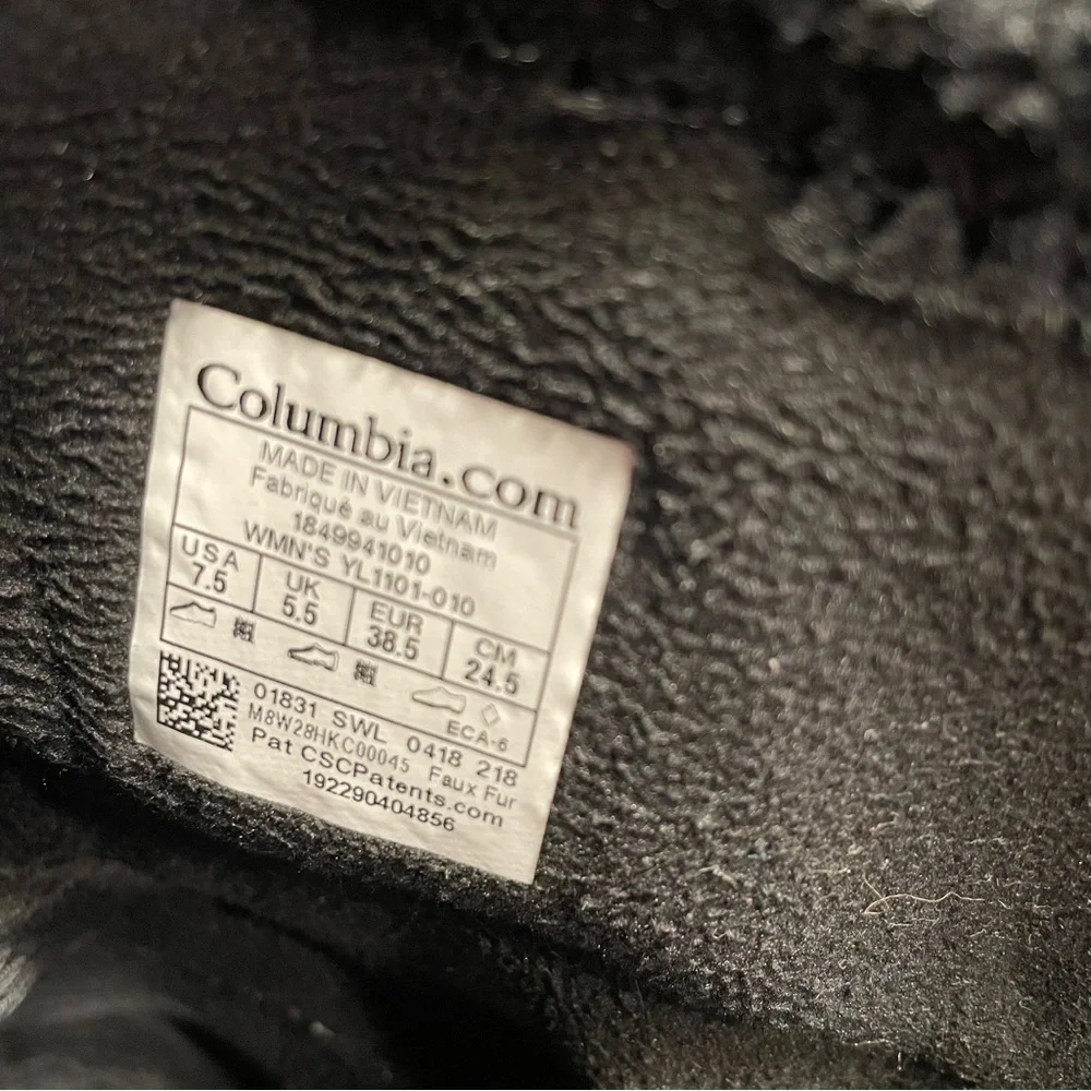 COLUMBIA Women’s Minx Mid Shaft Omni Heat Boot Quilted Waterproof Winter Snow